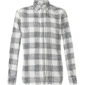 Jack & Jones Chemise 'JJEDOVER' noir / blanc
