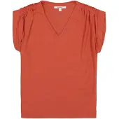 Garcia P260206 Short Sleeve T-shirt Orange M Femme