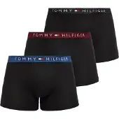 Tommy Hilfiger Um0um03908 Trunk Boxers 3 Units Noir 2XL Homme