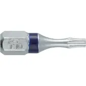 Ks Tools 1/4" TORSIONpower Bit Torx 25 mm TB10 avec alésage - 918.3605
