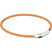 Trixie - Anneau lumineux USB - Orange - L / XL