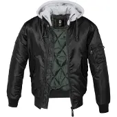 Brandit Veste d’hiver gris / noir