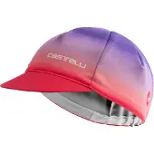 Castelli Casquette Femme Dégradé Bleu Lilas