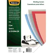 Fellowes Feuilles de couverture en PVC (A3, 200 microns), Relieuse : accessoires, Transparent