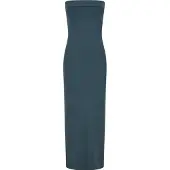 Urban Classics Tb7468 Sleeveless Midi Dress Vert 5XL Femme