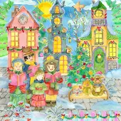 Grafika Puzzle « Chants de Noël », 1 000 pièces, carton, jeu éducatif