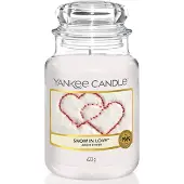 Yankee candle Parfums d'ambiance Bougies parfumées Amour d’hiver Classic Large Glass