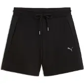 Puma Femmes, Short, HER High-Waist Shorts 5”, Noir, (M)