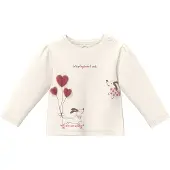 s.Oliver T-Shirt crème / rose ancienne