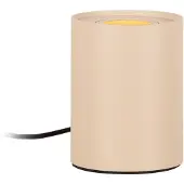 Lucide Lampe de table de conception Tube taupe