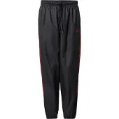 Nike Pantalon rouge / noir