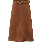 Salsa Jeans 21011197 Midi Skirt Marron L Femme