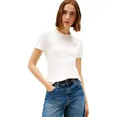 Tommy Hilfiger T-shirt 'Cody' écru / bleu marine / rouge / blanc