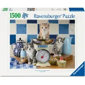Ravensburger Cute Cats 1500p (12001708) Puzzle Multicolore Enfants