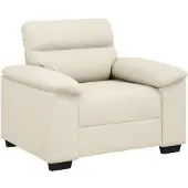 vidaXL Fauteuil 100x81x84 cm Lin