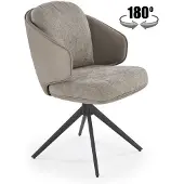 Halmar Chaise K554 gris cendré / gris clair