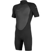 O'Neill Reactor-2 2 Mm Spring Short Sleeve Back Zip Shorty Noir 3XL Homme