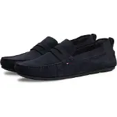 Tommy Hilfiger Core Hilfiegr Suede Driver Couleur Bleu