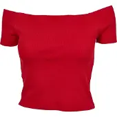 Urban Classics T-shirt rouge feu