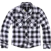 Brandit Chemise gris chiné / noir / blanc
