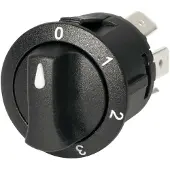 Lampa Commutateur rotatif à 4 positions - 12/24V - 10A
