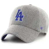 47 Mlb Los Angeles Dodgers Chain Stitch Clean Up Cap Gris