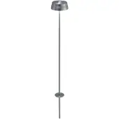 Zafferano Sister Light Wi-Fi Piquet Lampadaire Intelligent Vert Rechargeable Et Dimmable