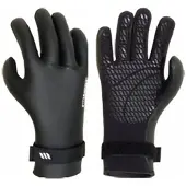 West 5 Fingers Gloves 1.5 Mm Noir L