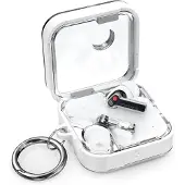 Spigen tui Ultra Hybrid Designed for Nothing Ear 2 (2023) transparent anti-jaunissement Blanc de jais