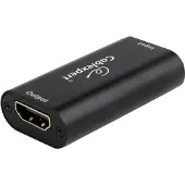 Cablexpert HDMI 19 broches supporte v.1.4b (HDMI, 5.10 cm), Adaptateur données + vidéo, Noir
