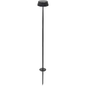 Zafferano Sister Light Wi-Fi Piquet Lampadaire Intelligent Pearly Black Rechargeable Et Dimmable