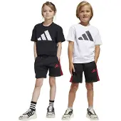 Adidas Short enfant JD6517 garcons - Noir - 6 / 7 ans