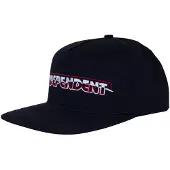 Independent Barhouse Ripped Snapback Structured Cap Bleu