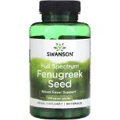 Swanson Health , Graine de Fenugrec Spectre Complet, 610 mg, 90 Gélules
