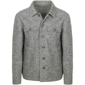 Suitable Surchemise Mix Laine Boiled Gris