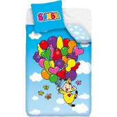 Studio 100 Housse de couette Bumba – Ballons 140 x 200 cm