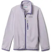 Columbia Essential Hike Grid Full Zip Fleece Violet 10-11 Years Garçon