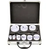 AWTOOLS Satz Bimetall-Lochsägen aus Metall (22 mm, 64 mm)