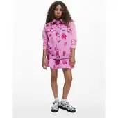 Desigual Jupe 'Minime' éosine / rose foncé