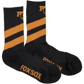 FOX 20 High Tail 7" Chaussette noire (L/XL), Noir