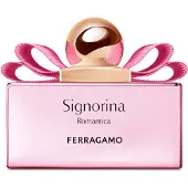 Salvatore Ferragamo Signorina Romantica, Femme, 50 ml, Flacon rechargeable, Parfum liquide, Cassis, Citron, Roumain, Biscuit, Néroli, Fleur d'oranger