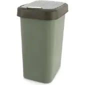 Orion Poubelle en plastique verte 25 l