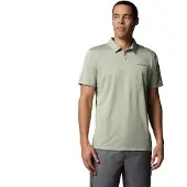 Columbia Hike Short Sleeve Polo Vert S Homme