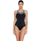 Zoggs Tokyo Iceback Swimsuit Noir 36 Femme