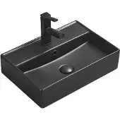 Mexen Blanca lavabo 50x35 cm, noir mat (21105085)