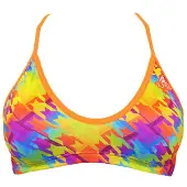 Turbo Mare Chevi Rainbow Bikini Top Multicolore M Femme