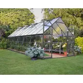 Palram - Canopia Serre aluminium Balance 820 Anthracite 607x229 cm