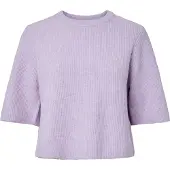 Pieces Pull-over 'PCSILLY' violet pastel