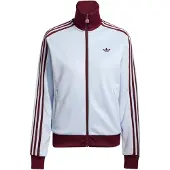 Adidas Veste de survêtement 'Classic' bleu clair / bordeaux