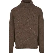 FYNCH-HATTON Pull-over 'Donegal' brun foncé